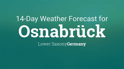 Osnabrück, Lower Saxony, Germany Weather Forecast